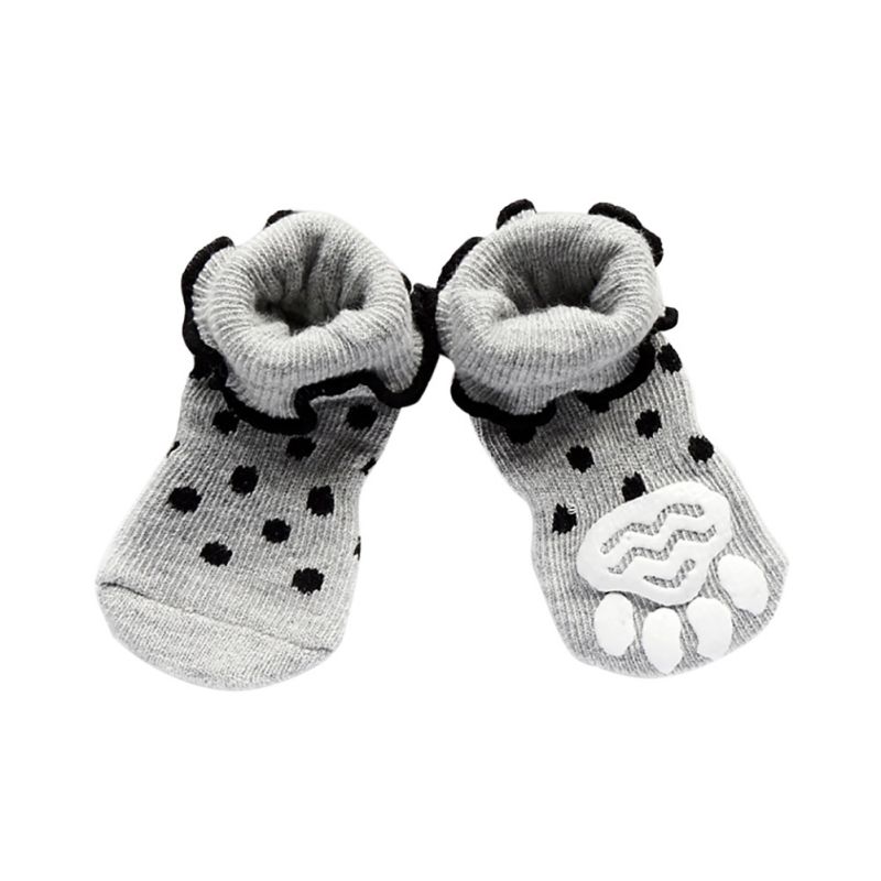 Anti Slip Warm Pet Sock Small Puppy Dog Socks Cotton Dog CUTE Skid